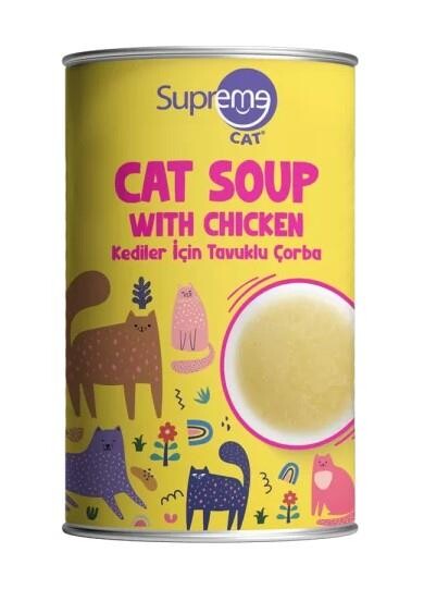 Supreme Cat Tavuklu Kedi Çorbası 135 ML | SRC: Barcode: 8684207638543